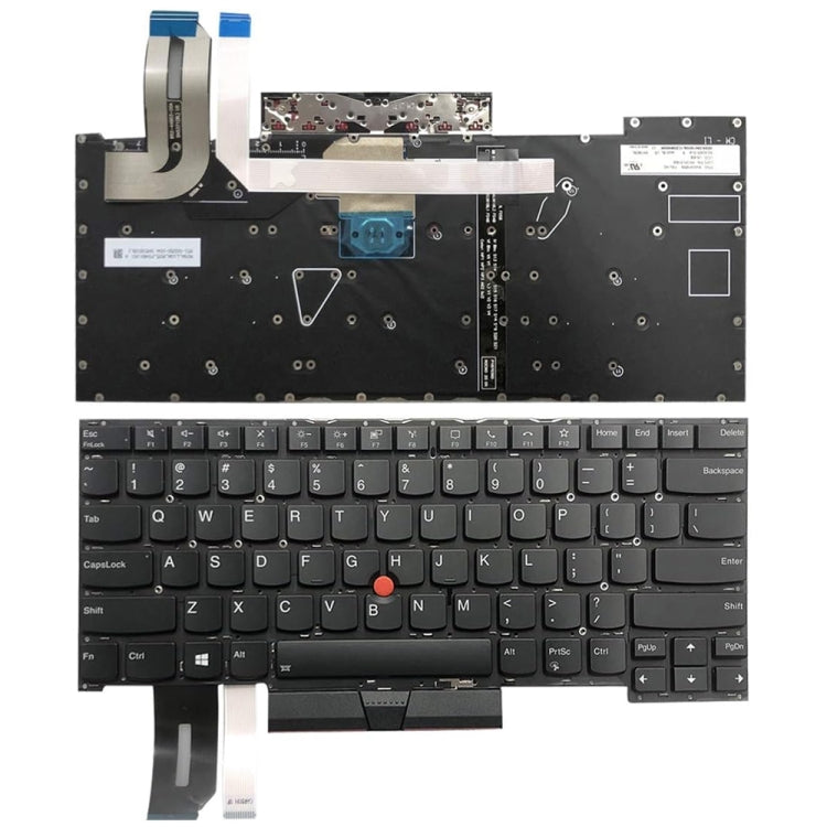For Lenovo ThinkPad  T490S T14S 20T0 20T1 US Version Laptop Keyboard - Lenovo Spare Parts by PMC TechLife | Online Shopping South Africa | PMC TechLife