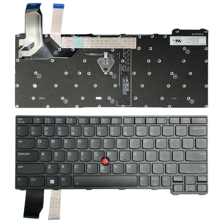 For Lenovo ThinkPad X13 Gen 2 US Version Backlight Laptop Keyboard - Lenovo Spare Parts by PMC TechLife | Online Shopping South Africa | PMC TechLife
