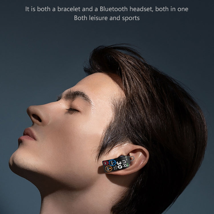 K13S 1.14 inch TFT Screen Silicone Strap Smart Calling Bracelet Supports Sleep Management/Blood Oxygen Monitoring(Black) - Smart Wristbands by PMC TechLife | Online Shopping South Africa | PMC TechLife | Buy Now Pay Later Mobicred