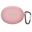 For Xiaomi Redmi Buds 4 Active Shockproof Silicone Earphone Protective Case with Hook(Pink) - Xiaomi Earphone Case by PMC TechLife | Online Shopping South Africa | PMC TechLife