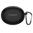 For Xiaomi Redmi Buds 4 Active Shockproof Silicone Earphone Protective Case with Hook(Black) - Xiaomi Earphone Case by PMC TechLife | Online Shopping South Africa | PMC TechLife