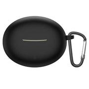 For Xiaomi Redmi Buds 4 Active Shockproof Silicone Earphone Protective Case with Hook(Black)