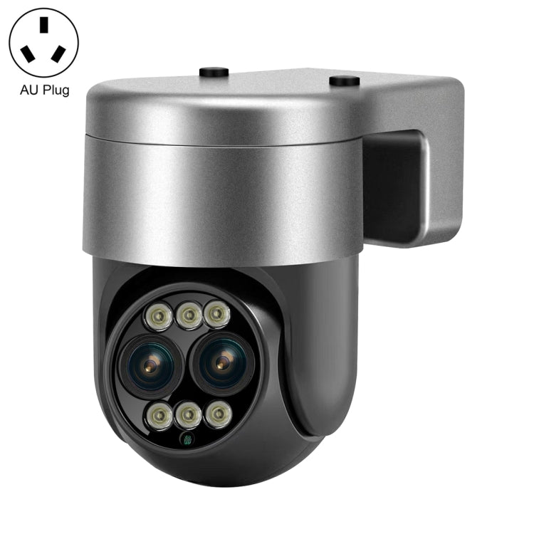 ESCAM G03 2x4MP Dual Lens Zoom 8X Dual Light Source WiFi Camera Support Two-way Voice & Motion Detection(AU Plug) - free shipping - PMC Jewellery - Order now!