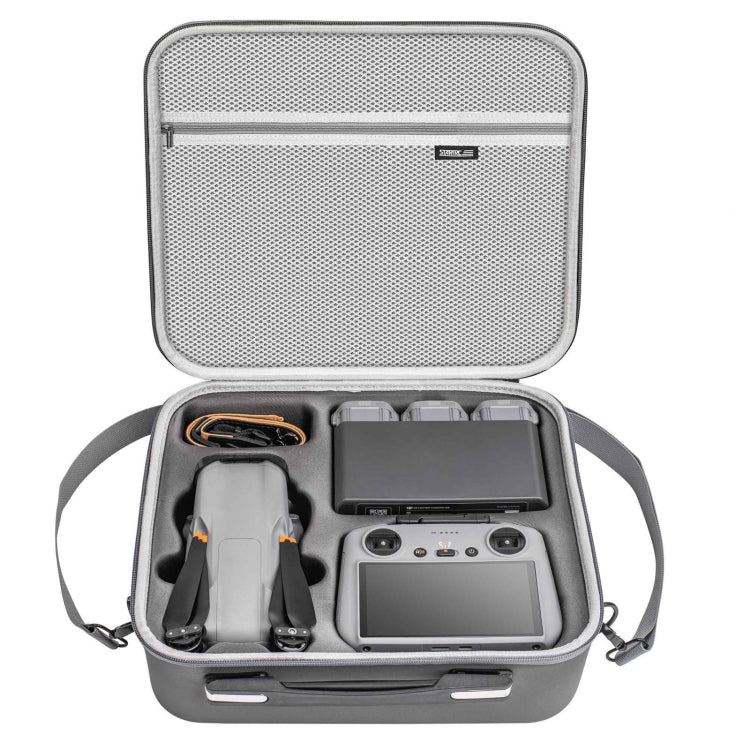 For DJI Air 3 / RC 2 / RC-N2 STARTRC Shoulder Storage Bag PU Handbag(Grey) - free shipping - PMC Jewellery - Order now!