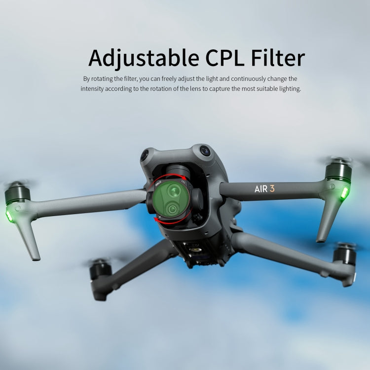 For DJI Air 3 STARTRC Drone Lens Filter, Lens:6 in 1 ND8/16/32/64 UV CPL - free shipping - PMC Jewellery - Order now!