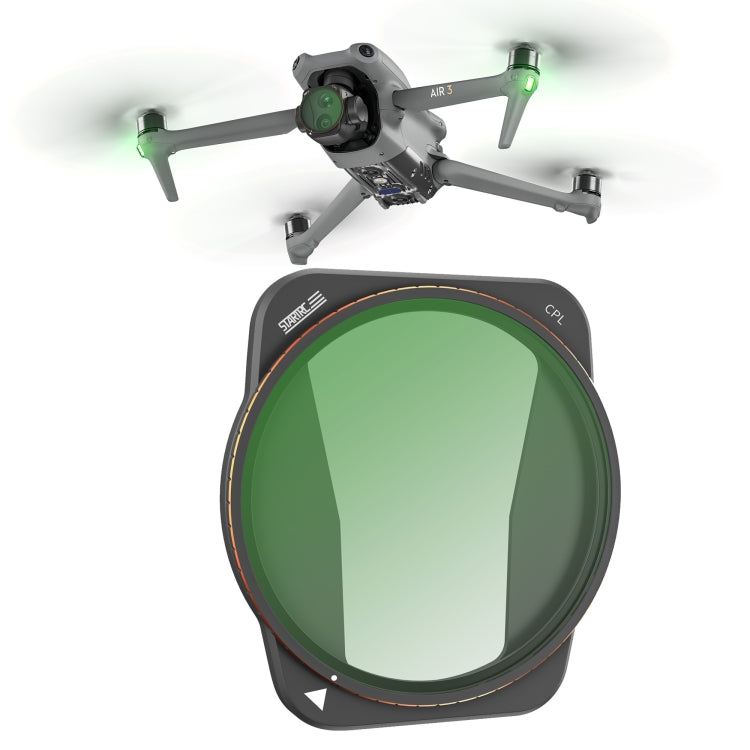 For DJI Air 3 STARTRC Drone Lens Filter, Lens:CPL - free shipping - PMC Jewellery - Order now!