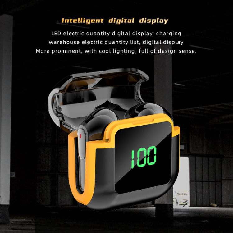 Pro 90 HIFI Level Intelligent Digital Display V5.3 Bluetooth Earphones(Black) - Bluetooth Earphone by PMC TechLife | Online Shopping South Africa | PMC TechLife | Buy Now Pay Later Mobicred