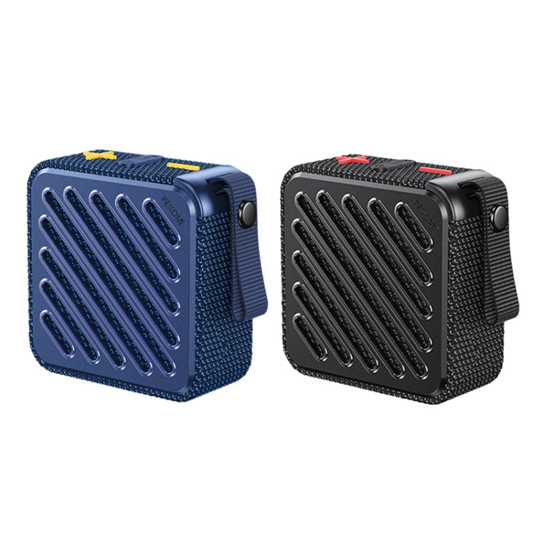 WK D50 Portable Mini Water-resistant Bluetooth Speaker(Blue)