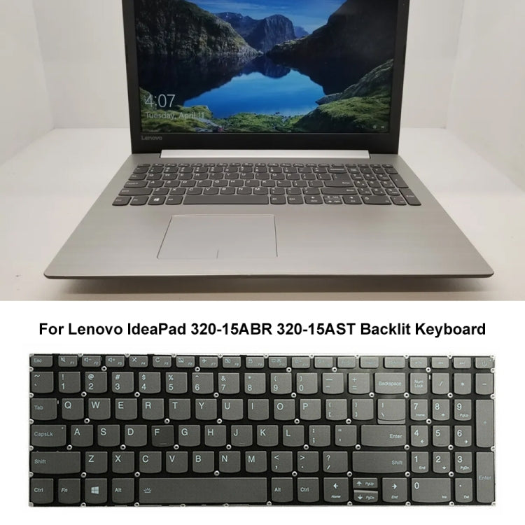 For Lenovo Ideapad 320-15ABR 320-15AST US Version Backlight Laptop Keyboard with Switch Key - Lenovo Spare Parts by PMC TechLife | Online Shopping South Africa | PMC TechLife | Buy Now Pay Later Mobicred