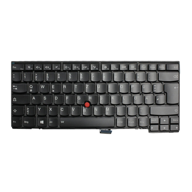 For Lenovo ThinkPad T440 T440P T440S German Version White Back Backlight Laptop Keyboard - Lenovo Spare Parts by PMC TechLife | Online Shopping South Africa | PMC TechLife | Buy Now Pay Later Mobicred