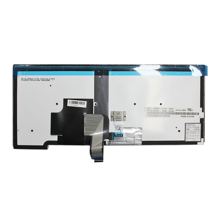 For Lenovo ThinkPad T440 T440P T440S German Version White Back Backlight Laptop Keyboard - Lenovo Spare Parts by PMC TechLife | Online Shopping South Africa | PMC TechLife | Buy Now Pay Later Mobicred