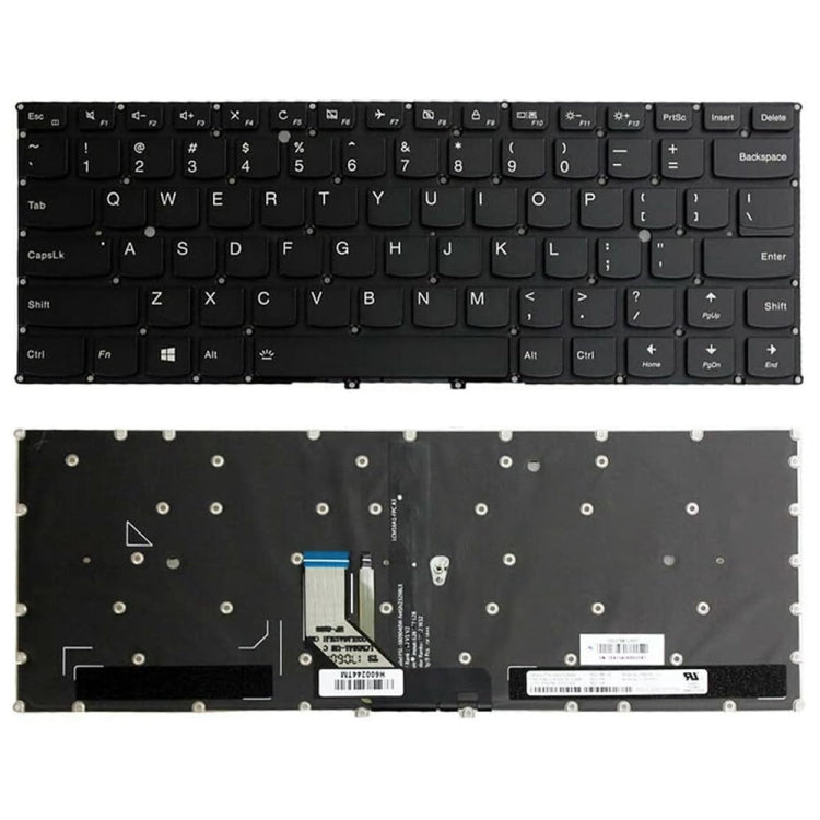 For Lenovo Yoga 910-13JKB / Yoga 5 Pro Backlight Laptop Keyboard without Frame - Lenovo Spare Parts by PMC TechLife | Online Shopping South Africa | PMC TechLife