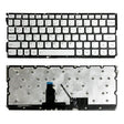 For Lenovo Yoga 900S-12ISK US Version Laptop Keyboard(Silver) - Lenovo Spare Parts by PMC TechLife | Online Shopping South Africa | PMC TechLife