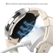 For Samsung Galaxy Watch 6 Classic 47mm Half-inclusive PC Watch Protective Case(Black)