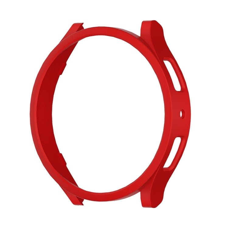 For Samsung Galaxy Watch 6 44mm Half-inclusive PC Watch Protective Case(Red) - Watch Cases by PMC TechLife | Online Shopping South Africa | PMC TechLife