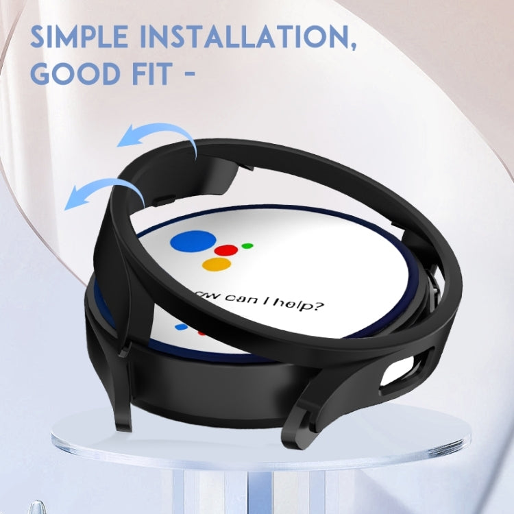 For Samsung Galaxy Watch 6 44mm Half-inclusive PC Watch Protective Case(Silver) - free shipping - PMC TechLife - Order now!