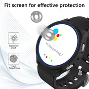 For Samsung Galaxy Watch 6 44mm Half-inclusive PC Watch Protective Case(Silver)