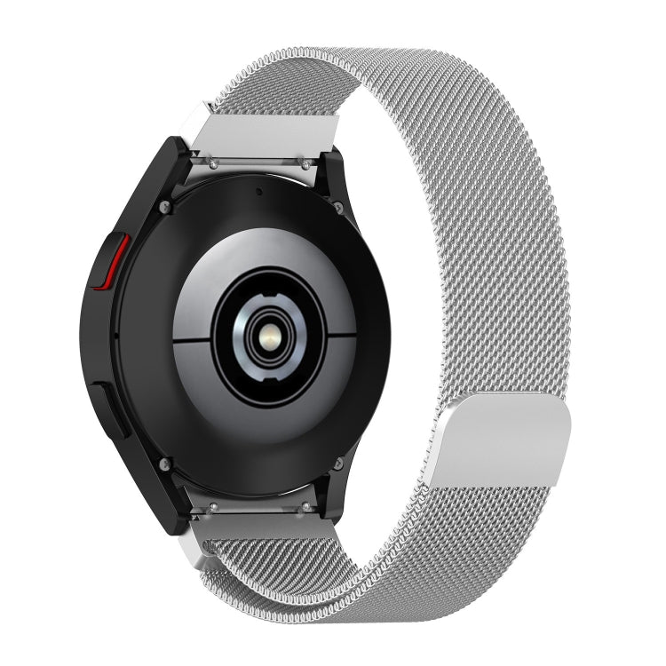 For Samsung Galaxy Watch 6 / 6 Classic Milan Magnetic Metal Watch Band(Silver) - free shipping - PMC TechLife - Order now!
