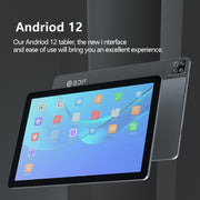BDF P40 4G LTE Tablet PC 10.1 inch, 8GB+256GB, Android 12 MTK6762 Octa Core, Support Dual SIM, EU Plug(Grey)