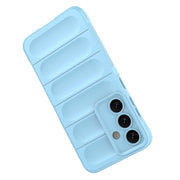 For Samsung Galaxy S24 5G Magic Shield TPU + Flannel Phone Case(Red)