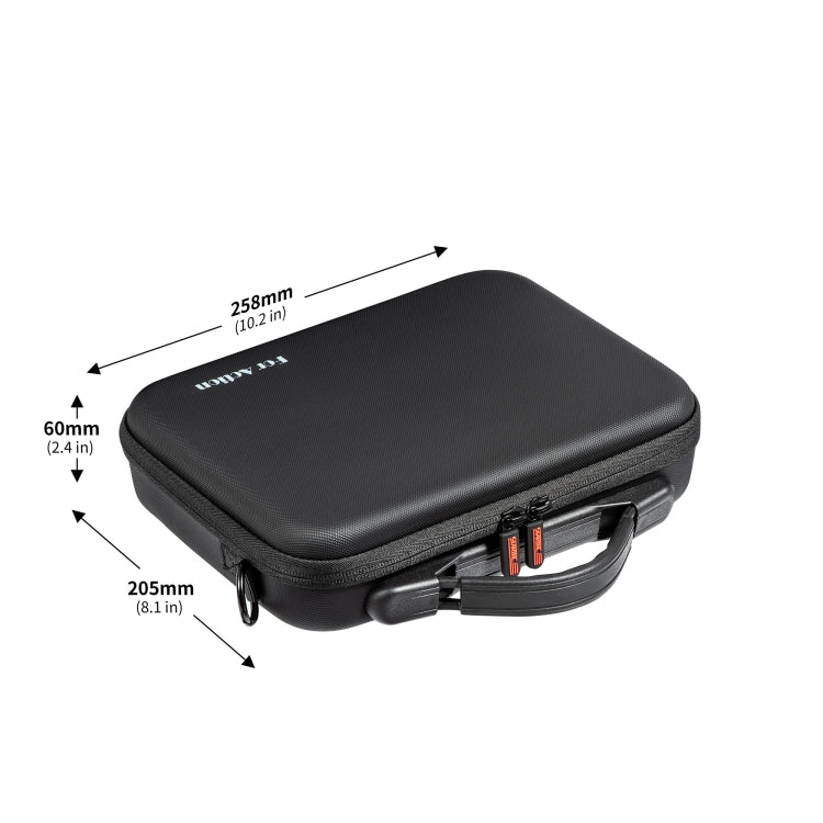 For DJI Osmo Action 4 STARTRC Portable PU Storage Box Case Full Kit(Black) - free shipping - PMC TechLife - Order now!