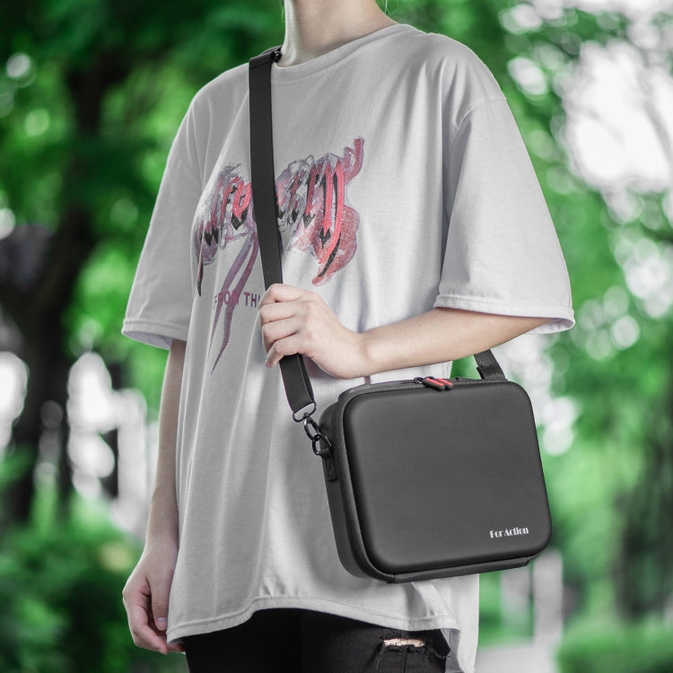 For DJI Osmo Action 4 STARTRC Portable PU Storage Box Case Full Kit(Black) - free shipping - PMC TechLife - Order now!