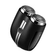 Portable Wet and Dry Double Shaving IPX7 Waterproof Electric Shaver(Black) - free shipping - PMC TechLife - Order now!