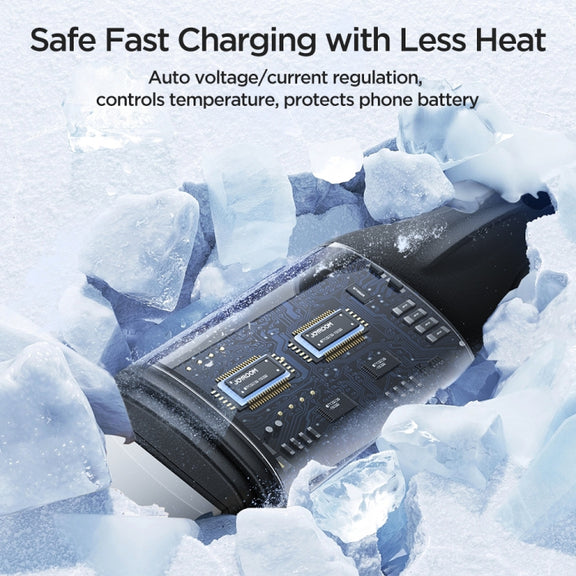 JOYROOM SA25-AL3 3A USB to 8 Pin Fast Charge Data Cable, Length:2m(Black)