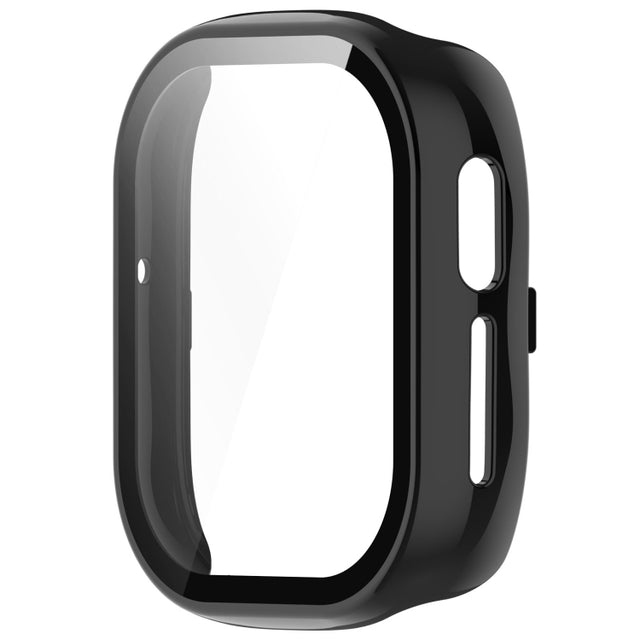 For Honor Watch 4 PC + 9H Tempered Glass Integrated Watch Case(Black) - Watch Cases by PMC TechLife | Online Shopping South Africa | PMC TechLife | Buy Now Pay Later Mobicred