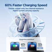JOYROOM SA29-CL3 30W USB-C/Type-C to 8 Pin Liquid Silicone Fast Charging Data Cable, Length: 1.2m(Black)