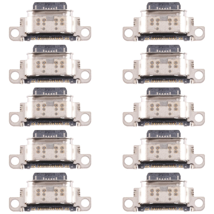 For Samsung Galaxy Quantum 2 SM-A826 10 PCS Charging Port Connector - Single Tail Connector by PMC Jewellery | Online Shopping South Africa | PMC Jewellery