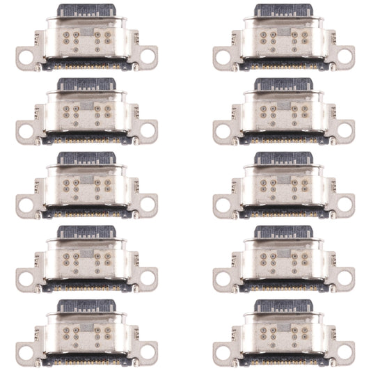 For Samsung Galaxy Quantum 2 SM-A826 10 PCS Charging Port Connector - Single Tail Connector by PMC Jewellery | Online Shopping South Africa | PMC Jewellery