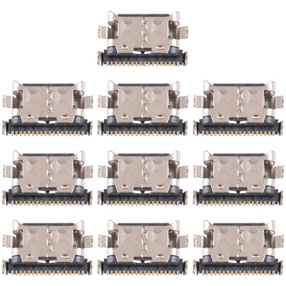 For Samsung Galaxy F13 SM-E135F 10 PCS Charging Port Connector - Single Tail Connector by PMC Jewellery | Online Shopping South Africa | PMC Jewellery
