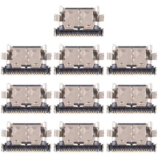 For Samsung Galaxy F13 SM-E135F 10 PCS Charging Port Connector - Single Tail Connector by PMC Jewellery | Online Shopping South Africa | PMC Jewellery