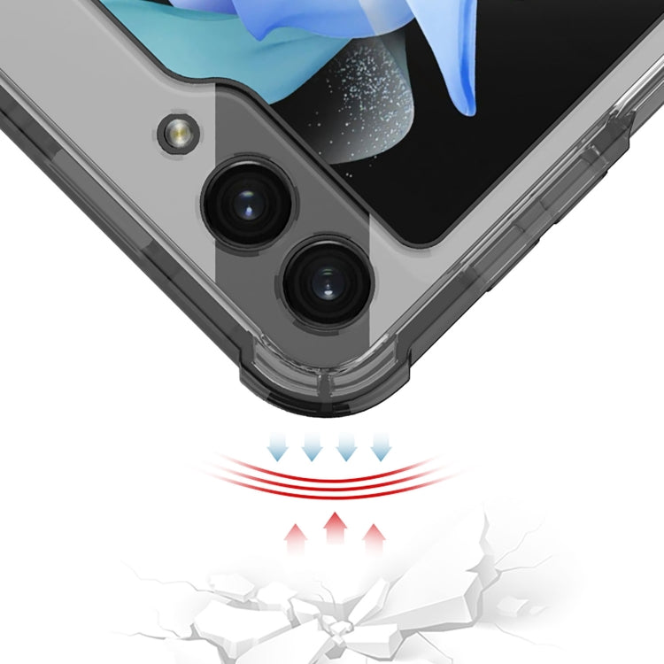 For Samsung Galaxy Z Flip5 GKK MagSafe Airbag Hinge Shockproof Phone Case with Ring Holder(Green) - Galaxy Z Flip5 Cases by GKK | Online Shopping South Africa | PMC TechLife