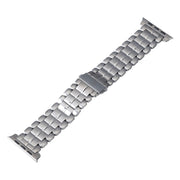 For Apple Watch SE 2023 44mm Five Beads Titanium Steel Watch Band(Silver)