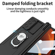 For Samsung Galaxy Z Fold2 GKK Integrated Folding Armored Shell PC Phone Case with Pen Box(Green)