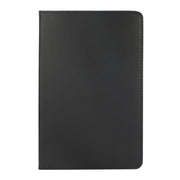 For Samsung Galaxy Tab A9 Litchi Texture 360 Degrees Rotation Holder Leather Tablet Case(Black)