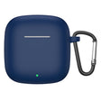 For Huawei Freebuds SE 2 Shockproof Silicone Earphone Protective Case with Hook(Midnight Blue) - Huawei Earphone Case by PMC TechLife | Online Shopping South Africa | PMC TechLife