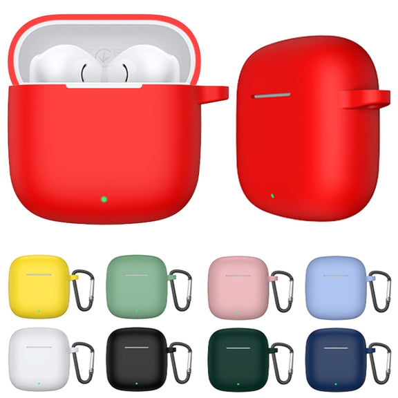 For Huawei Freebuds SE 2 Shockproof Silicone Earphone Protective Case with Hook(White)