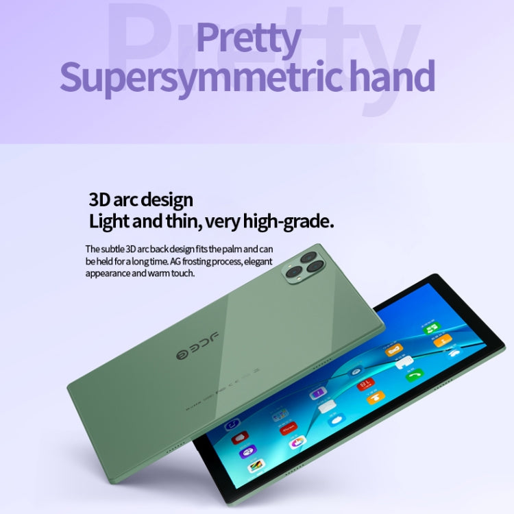 BDF P50 4G LTE Tablet PC 10.1 inch, 8GB+128GB, Android 11 MTK6755 Octa Core, Support Dual SIM, EU Plug(Blue)