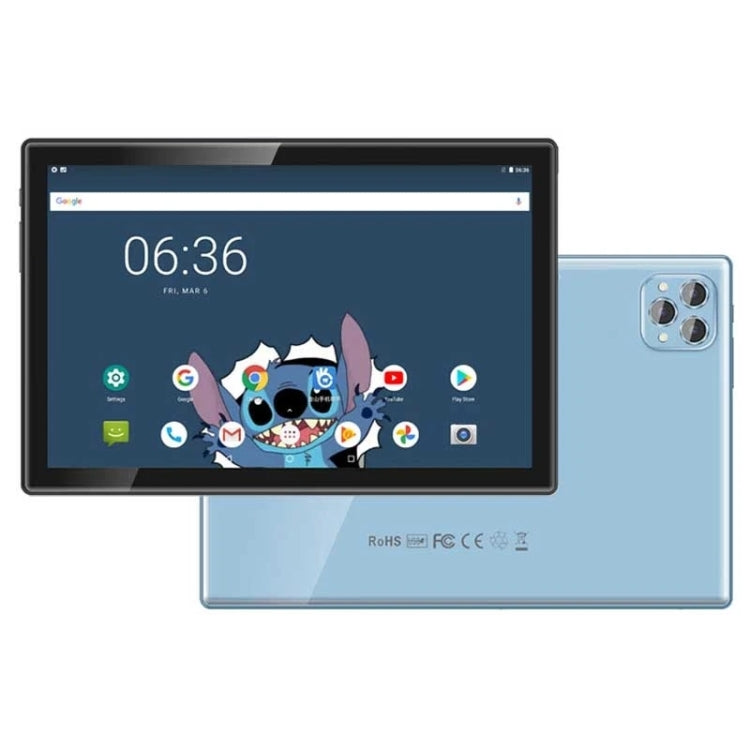 BDF P50 4G LTE Tablet PC 10.1 inch, 8GB+256GB, Android 12 MTK6762 Octa Core, Support Dual SIM, EU Plug(Blue) - free shipping - PMC Jewellery - Order now!