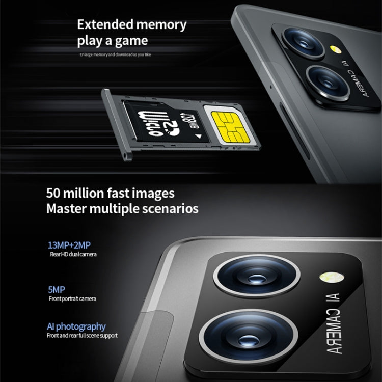 BDF P60 4G LTE Tablet PC 10.1 inch, 8GB+128GB, Android 11 MTK6755 Octa Core, Support Dual SIM, EU Plug(Blue) - free shipping - PMC TechLife - Order now!