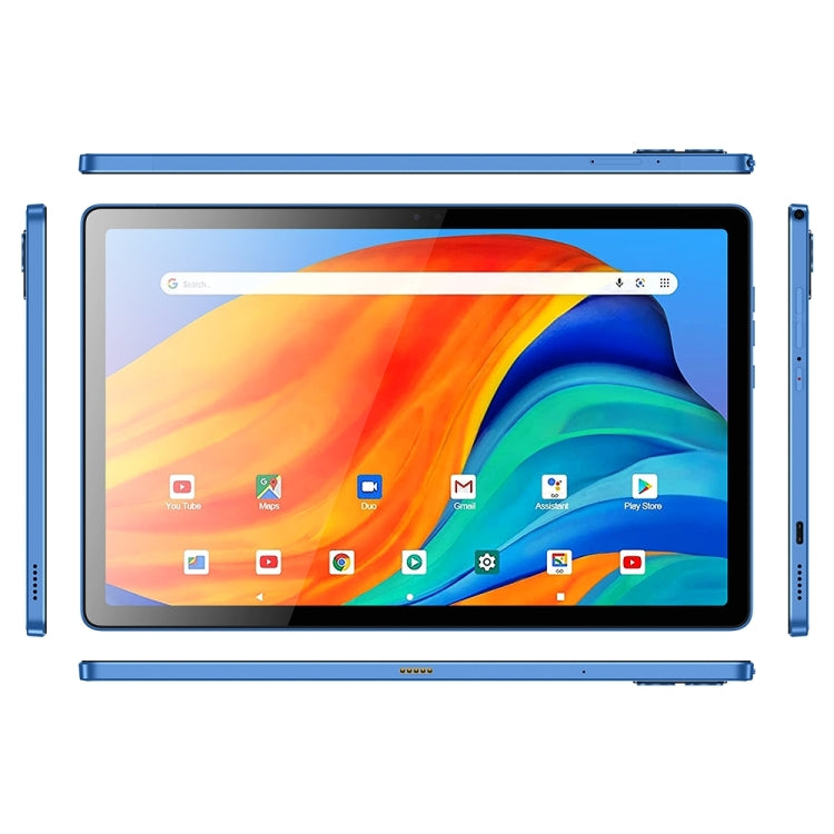 BDF P60 4G LTE Tablet PC 10.1 inch, 8GB+256GB, Android 12 MTK6762 Octa Core, Support Dual SIM, EU Plug(Blue) - free shipping - PMC TechLife - Order now!