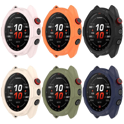 Compatible with Garmin Approach S70 47mm Armor Hollow Watch Protective Case(Black) - free shipping - PMC Jewellery - Order now!