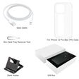 For iPhone 13 Pro Max TPU Case + Desk Holder + Data Cable + Sim Card Tray Removal Tool + Gift Box - free shipping - PMC TechLife - Order now!