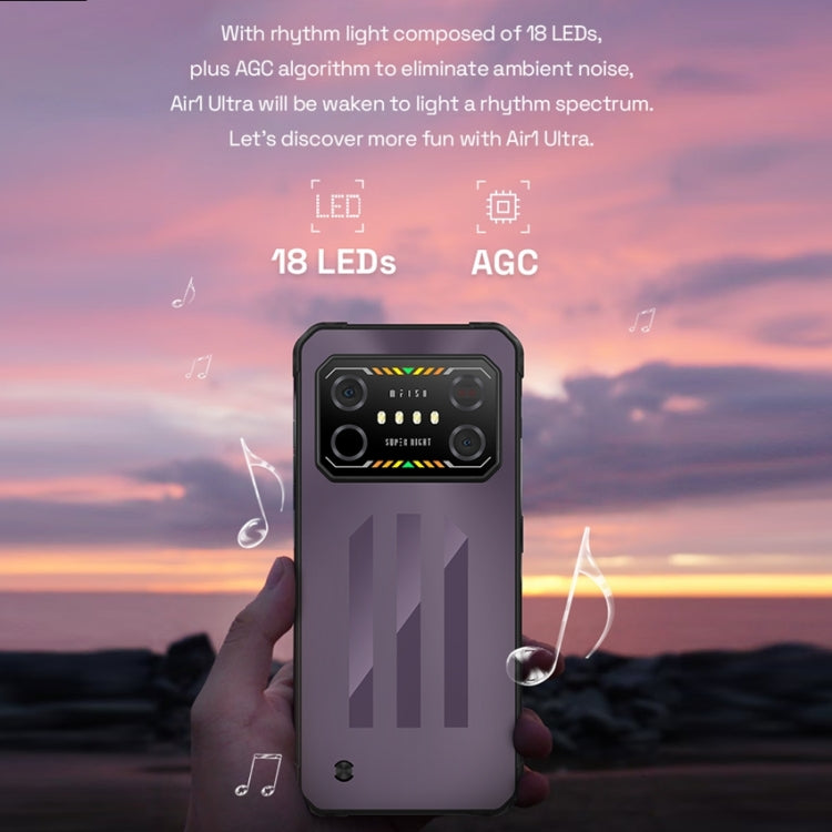IIIF150 Air1 Ultra,Dual Back Cameras, 8GB+256GB, Face ID Screen Fingerprint Identification, 6.8 inch Android 12.0 MediaTek Helio G99 MT6789 Octa Core, NFC, OTG, Network: 4G(Epic Purple) - free shipping - PMC TechLife - Order now!