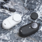 For Insta360 Go 3 Sunnylife IST-BHT594 Camera Body Silicone Case with Lens Cap & Neck Strap(White)