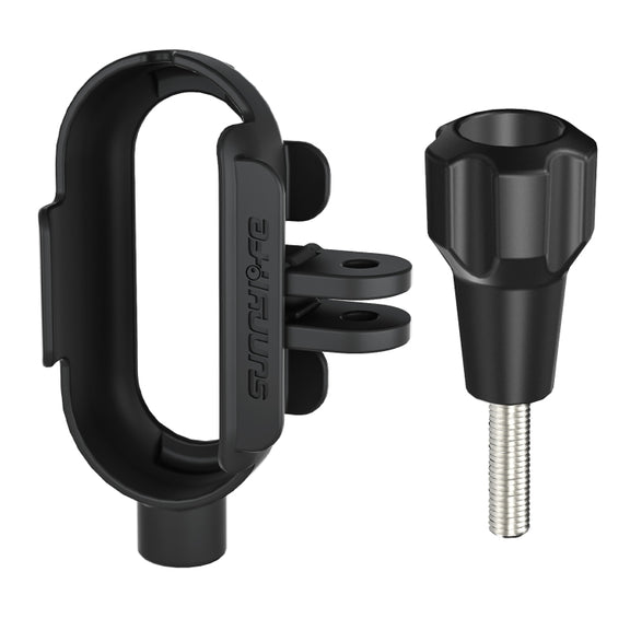 For Insta360 Go 3 Sunnylife IST-BK592 Mount Adapter Protective Frame Cage Mounting Brackets Housing Case(Black)