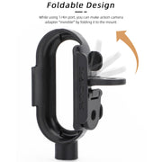 For Insta360 Go 3 Sunnylife IST-BK592 Mount Adapter Protective Frame Cage Mounting Brackets Housing Case(Black)